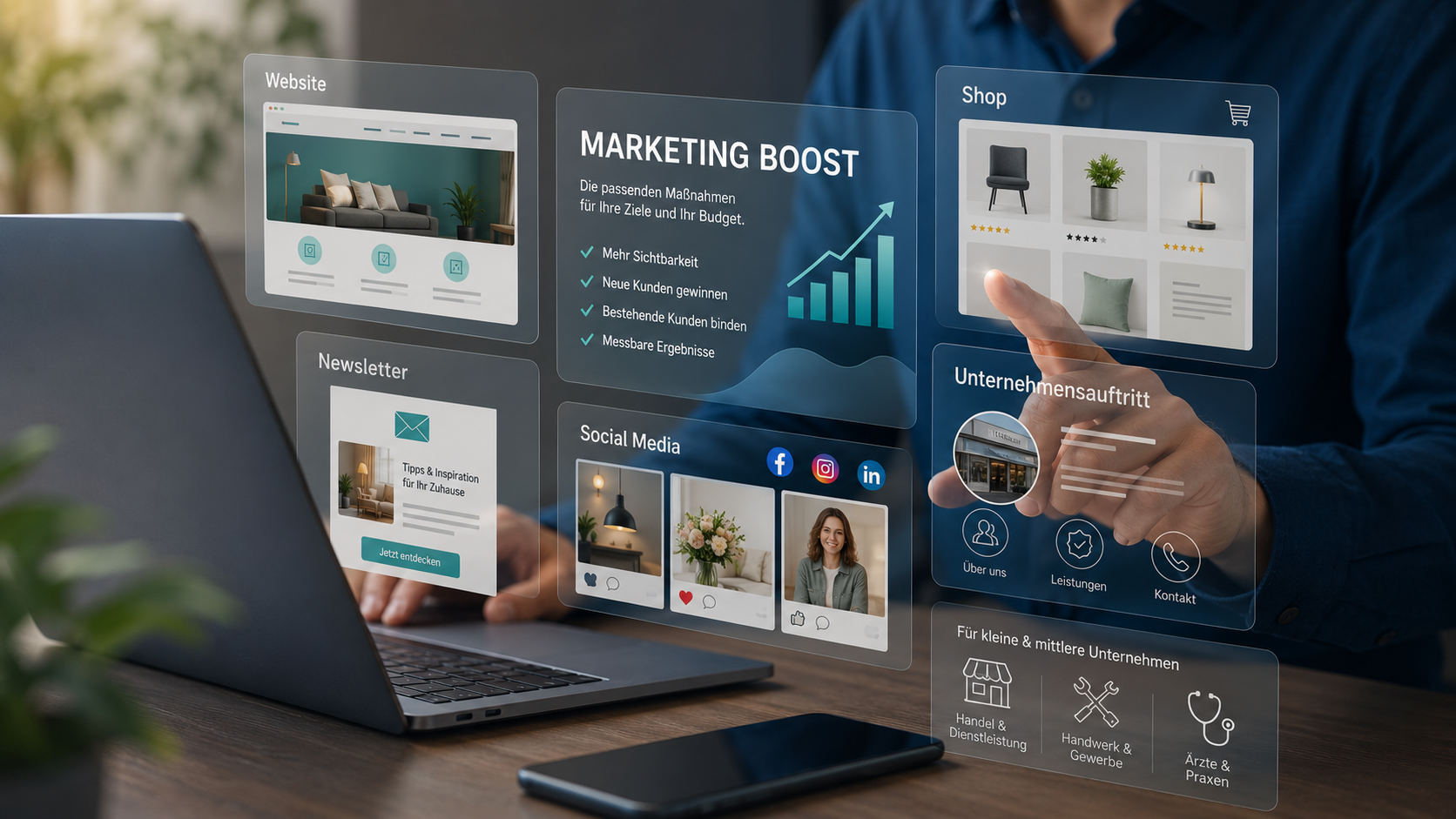 Marketing-Boost – Sichtbarkeit und Kundengewinnung